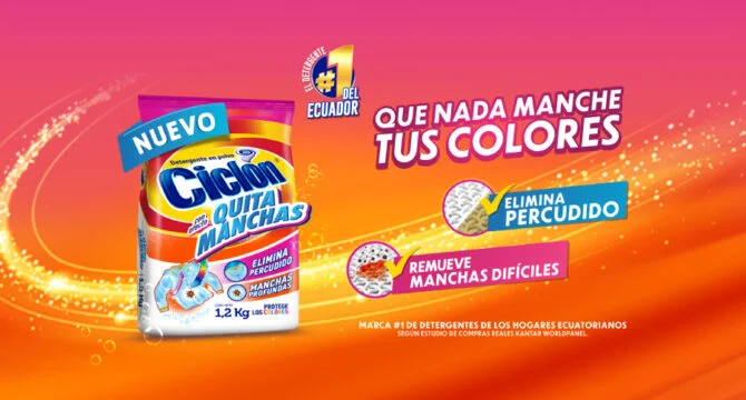 Ciclón con efecto Quita Manchas