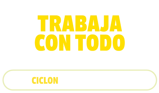 Nomina a quien trabaja con todo - Ciclón